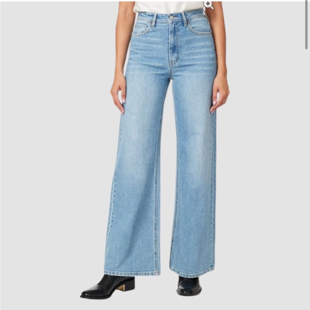Scotch & Soda The Daze Wide Leg High Rise Jeans Blue size 30